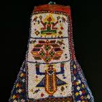 Vintage Beaded Dowry Bag #95