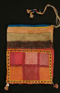 Vintage Embroidered Dowry Bag #7