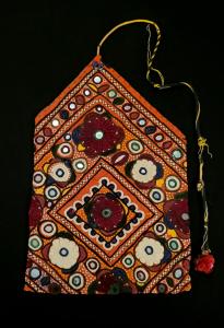 Vintage Silk Dowry Bag #61