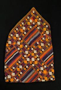 Vintage Silk Embroidered Dowry Bag #100