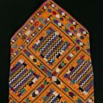 Vintage Silk Embroidered Dowry Bag #102