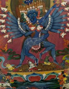Newari Hevajra Thangka
