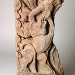Ancient Khmer Sandstone Frieze