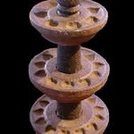 Antique Stone Oil Lamp